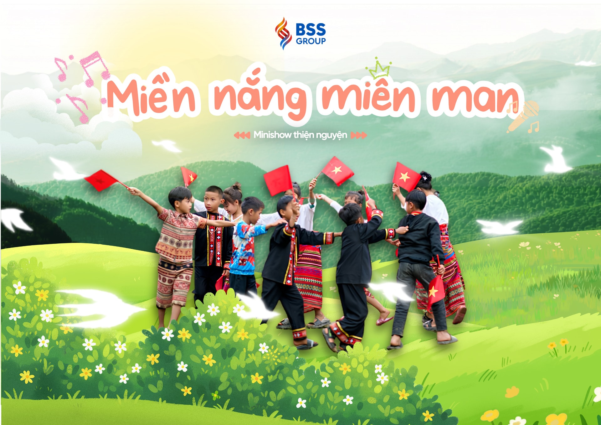 Minishow thiện nguyện Miền nắng miên man